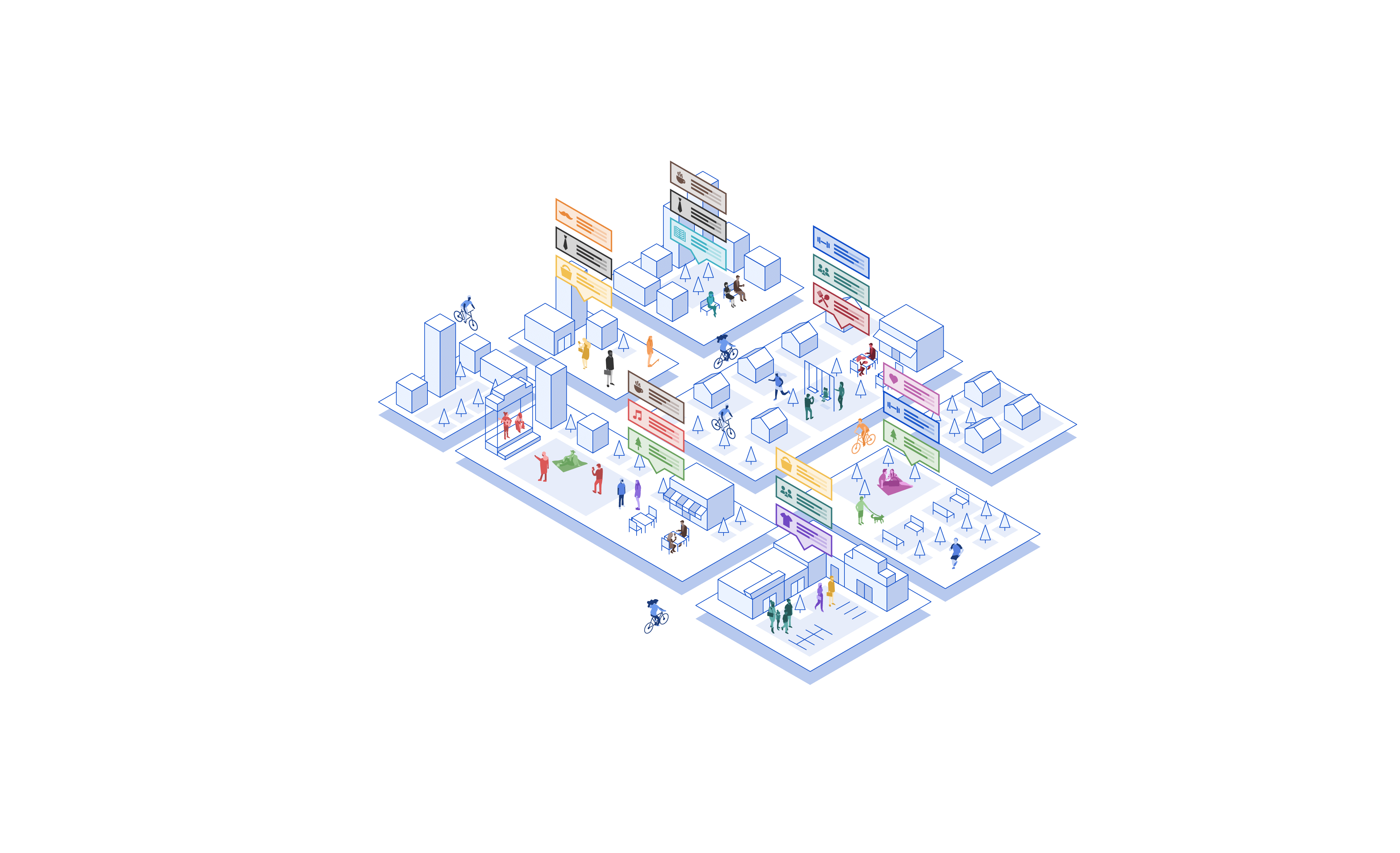 A city is much more than tall buildings and roads, it's the experience of the people living in it.